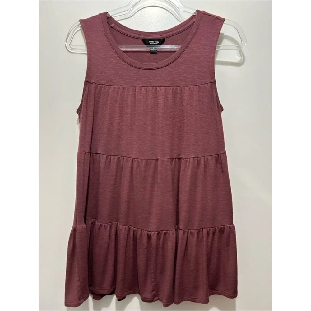 Simply Vera Vera Wang Tiered Dress – S